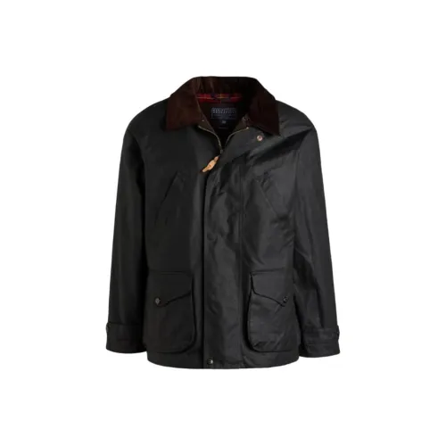 MANIFATTURA CECCARELLI Rain Кабин Куртки и Пальто Мужской Черный