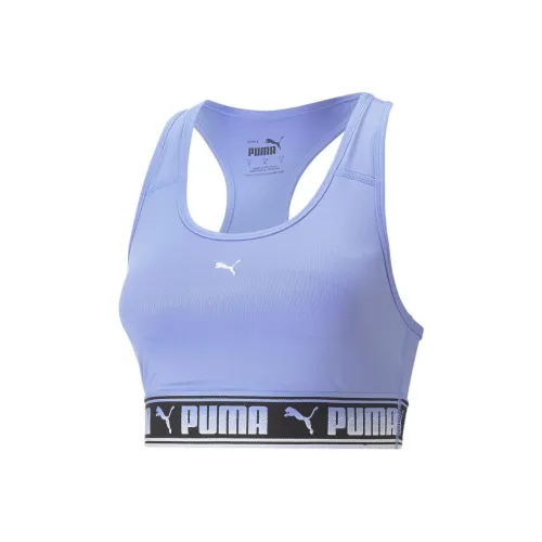 PUMA MID IMPACT PUMA Strong Бюстгальтер PM Спортивное белье Женские Фиолетовый