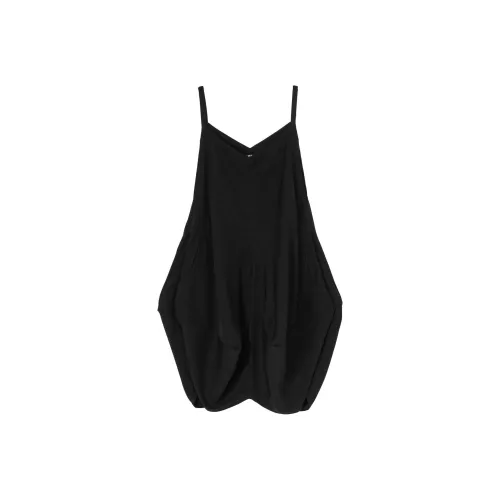 Yohji Yamamoto Черные Женские Слиплатья