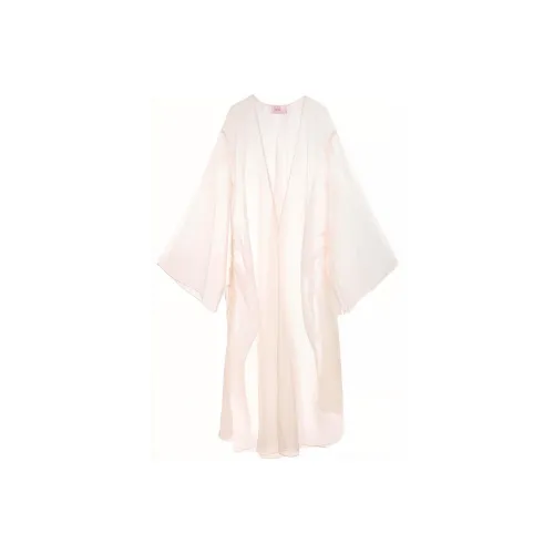 Selkie Коллекция SS24 Длинное Платье с Длинными Рукавами Женское BLYTHE Розовый