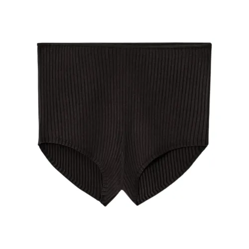 COS Повседневные шорты женские темно-коричневый