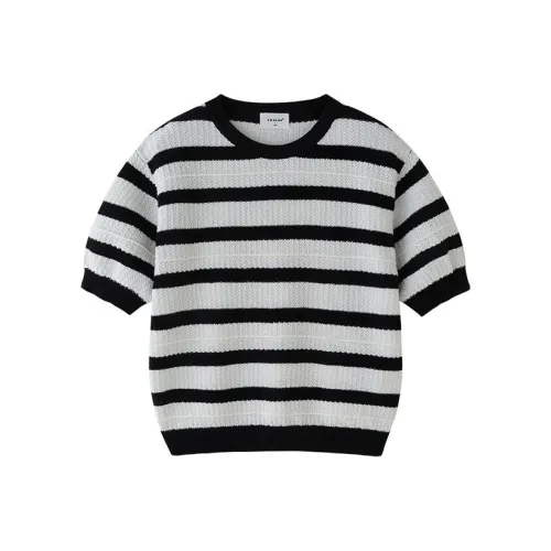 Enhenn Черно-белые полосы Kids T-рубашки