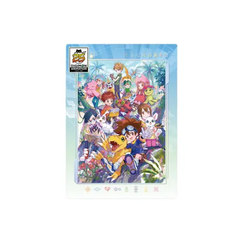 CARD.FUN Digimon 25 лет IP Аниме Карты 1 Пачка
