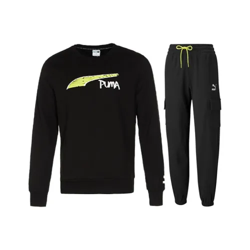 PUMA Черные Женские Повседневные Костюмы
