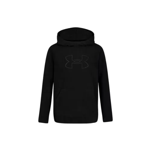 Under Armour Толстовка Microfleece Черная Подростки