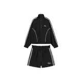 Спортивный костюм (Черный топ + Черные шорты)