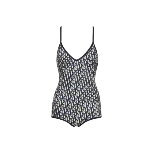 DIOR Essential SS21 Ван-Пис Купальник Женский Черный