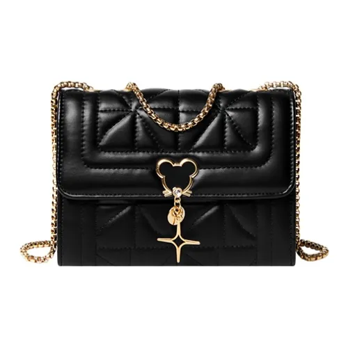 15 MINS Сумка через плечо из синтетической кожи женская Midnight Black