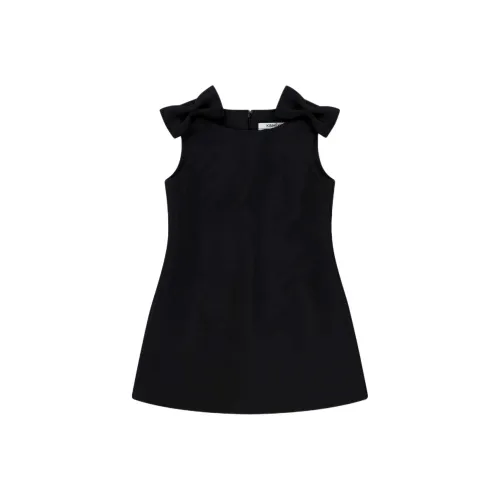 KIMHEKIM SS25 Monroe Мини Платье Без рукавов Платье Женское Черный Черный