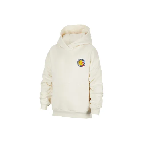 Nike Icon Толстовка Icon Флис Толстовка Светлая слоновая кость Подростки