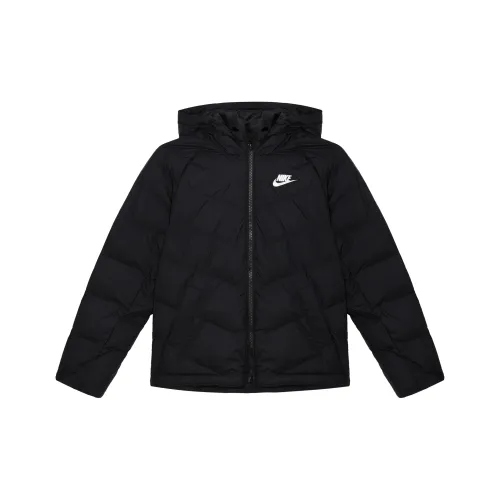 Nike Куртки и Пальто Черные Детские