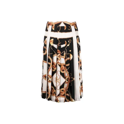 MOSCHINO Многоцветные Женские Повседневные Длинные Юбки