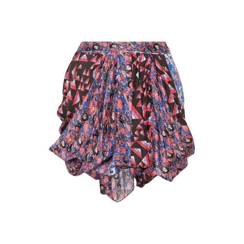ISABEL MARANT Многоцветные Женские Повседневные Короткие Юбки