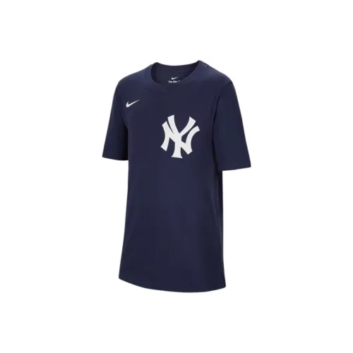Nike x MLB KIDS Футболка New York Yankees Темно-синяя Детская