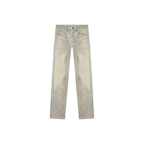 DIESEL Серые Женские Джинсы
