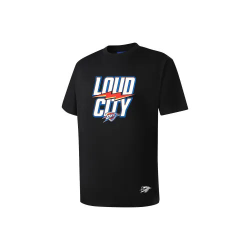 NBA Oklahoma City Thunder T-Shirt Унисекс Черный