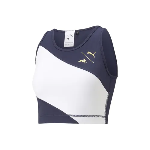 PUMA Синий Женские Спортивные Майки Без Рукавов