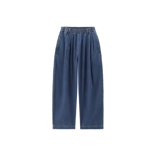 Giordano 68 Джинсовый синий Женские джинсы