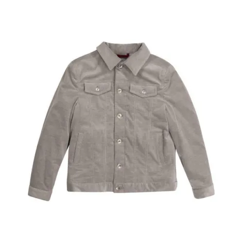 Brunello Cucinelli Серый Kids Куртки