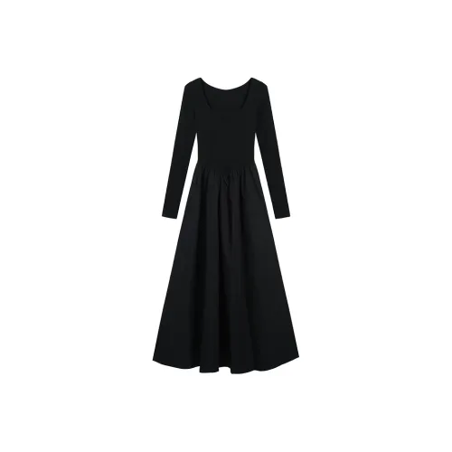 SYEEE WITH U Длинное платье с длинными рукавами женское