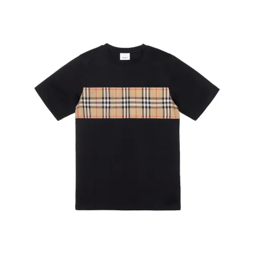 Burberry Черные Детские Рубашки