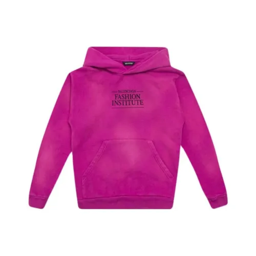 Balenciaga Толстовка SS23 Розовый Красный Детский
