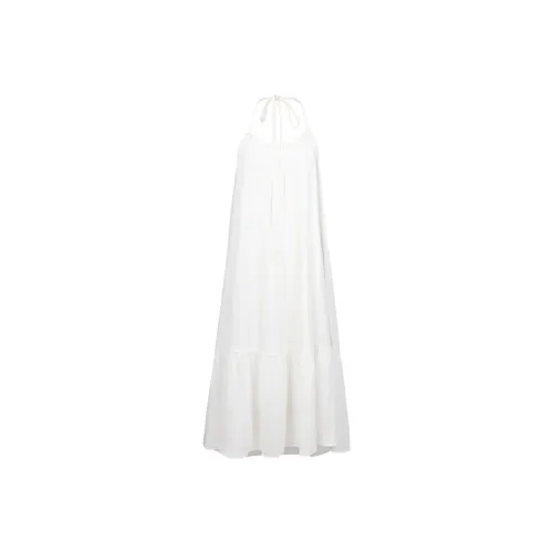 URBAN REVIVO Boho Style Белый Женские Слиплатья