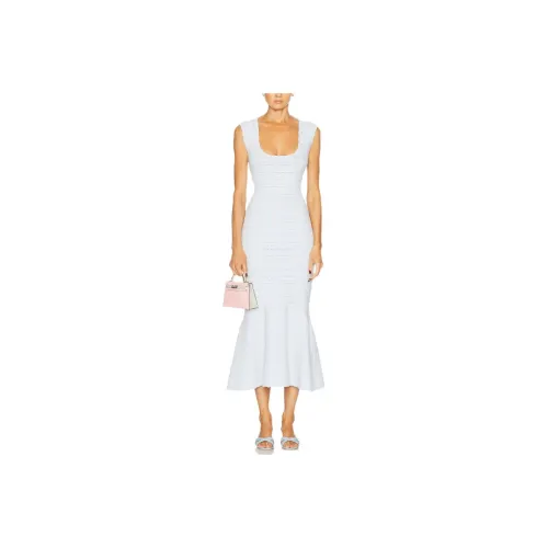 LOVESHACKFANCY Без рукавов Платье Женское Синее