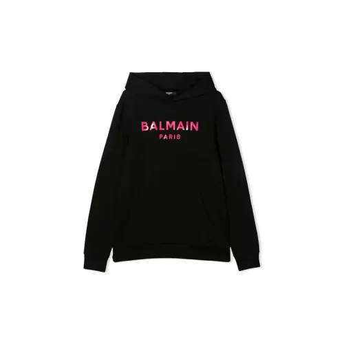 BALMAIN Черный Школьный возраст Свитшот