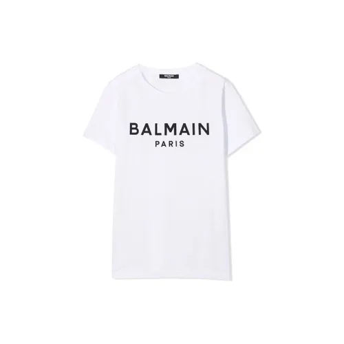 BALMAIN Белая Детская Рубашка