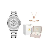 Стальной браслет, натуральный белый [Корона, коробка], браслет, ожерелье