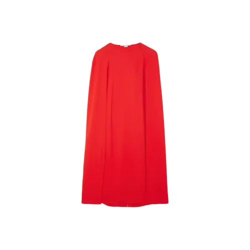 STELLA MCCARTNEY Red Женские Длинные Платья с Рукавами