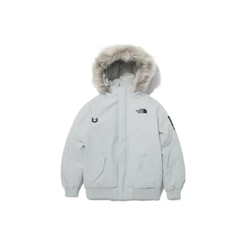 The North Face Белый Серый Kids Утеплённые куртки
