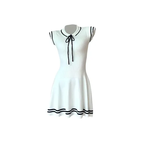 Incolore Без рукавов Платье Женское Белое