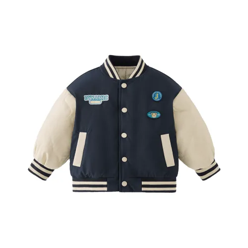 JELLYBABY Хлопковый пуховик Королевский синий для детей 3-7 лет