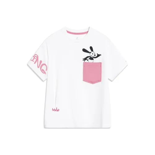 LINING YOUNG Стандартный белый Kids T-рубашки