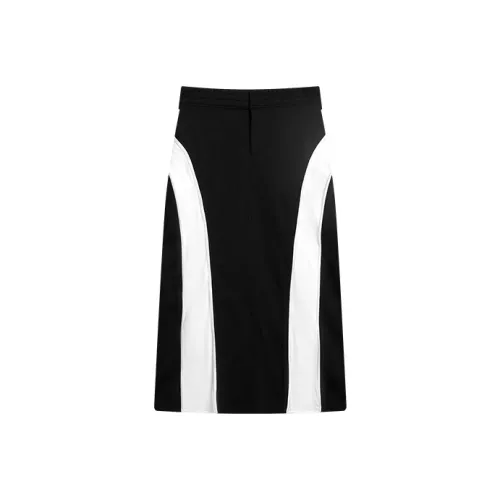 Lost In Echo Черная Женская Повседневная Длинная Юбка