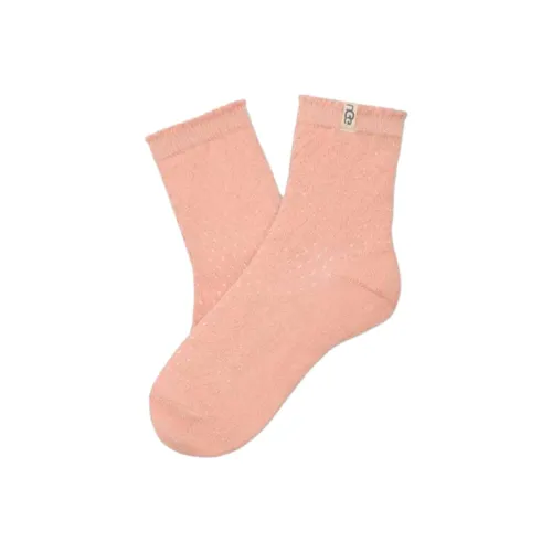 UGG Низкие носки Женские 1 упаковка Розовый