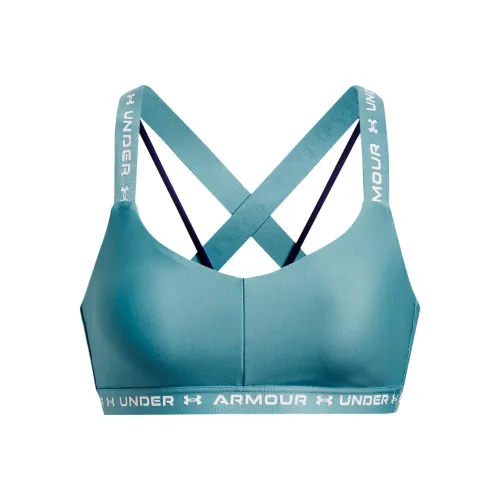 Under Armour Crossback Порт Синий Женское Спортивное Белье