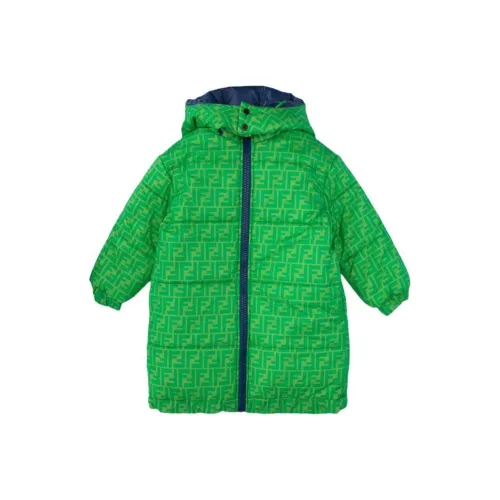 FENDI Куртки и Пальто Зеленый Детский
