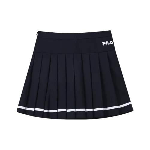 FILA Легендарный синий Женские Повседневные Короткие Юбки
