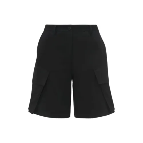 JW Anderson Черные Женские Шорты Карго