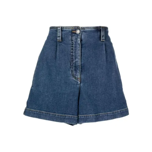 MOSCHINO Синие Женские Джинсовые Шорты