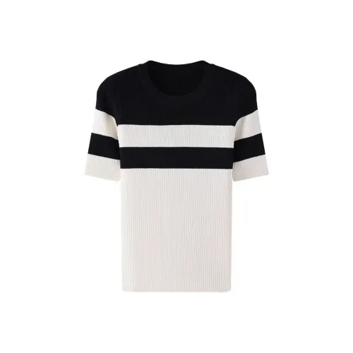 KEAB Черный/Белый Женские Футболки