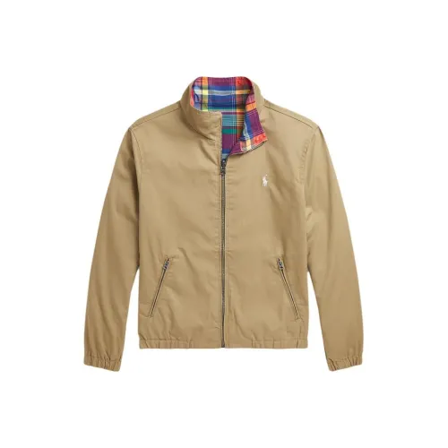 Polo Ralph Lauren SS24 Куртки и Пальто Хаки Многоцветный Детский