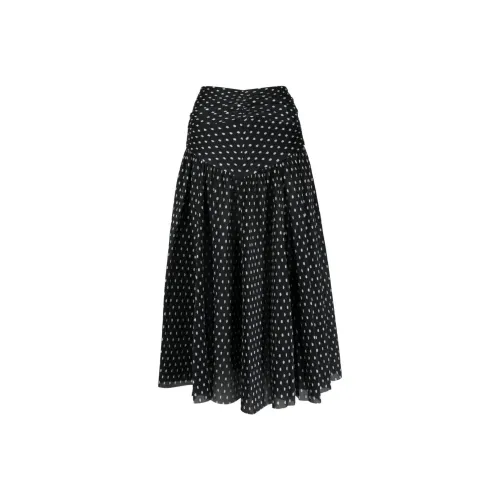 Zimmermann Повседневный Длинный Юбка Женские Черный