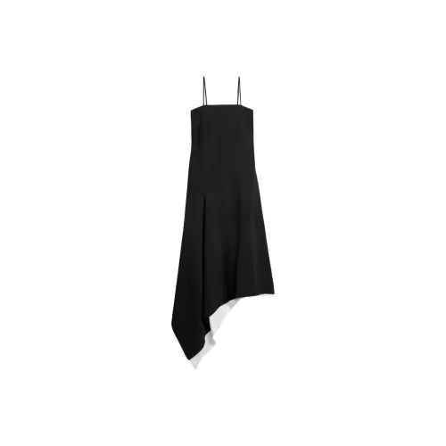 Helmut Lang FW24 Slip Платье Женское Черное
