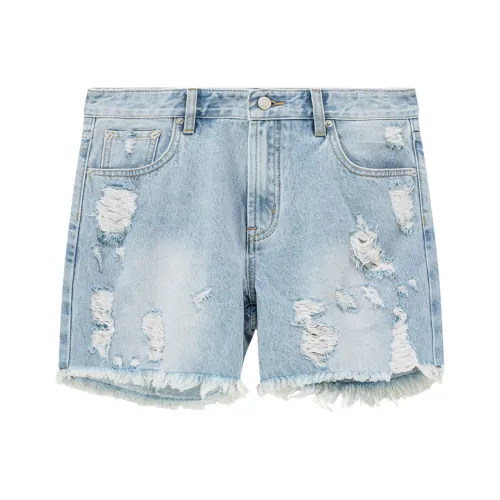 NO ONE ELSE Женские джинсовые шорты