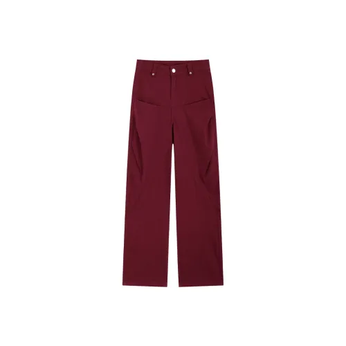 PZGE Анкора Красный Брюки Женские Джинсы