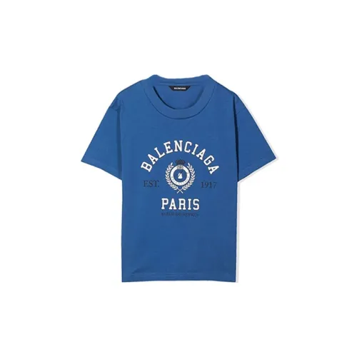 Balenciaga T-Shirt SS22 Blue Baby